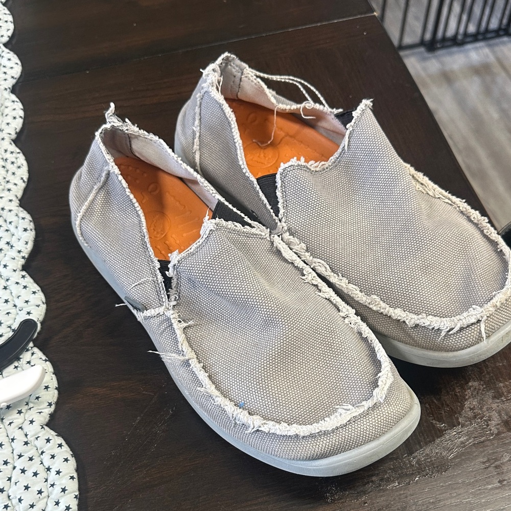 Gray Slip-On Canvas CROCS